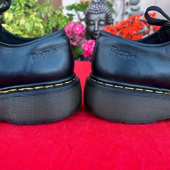 🏴󠁧󠁢󠁥󠁮󠁧󠁿 Dr. Martens MIE Vintage Chunky Cap Toe Platform Oxfords UK 5 - Picture 15 of 17